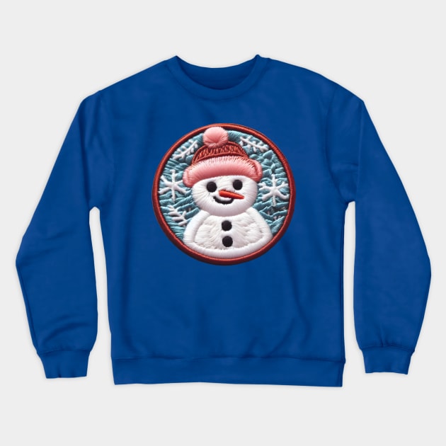 Snowman Crewneck Sweatshirt by Sobalvarro